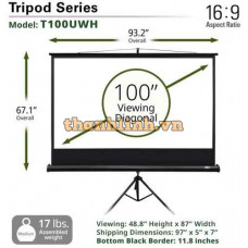 Màn chiếu 100-inch Elite Screens T100UWH